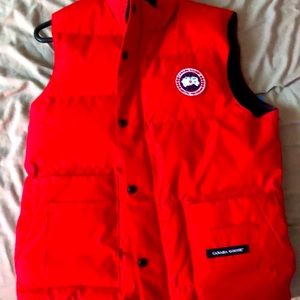 Xs red Canada goose vest